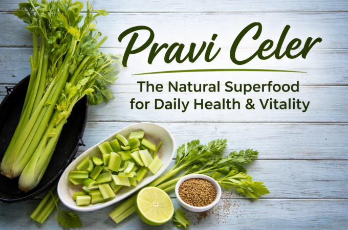 Pravi Celer The Natural Superfood for Daily Health and Vitality