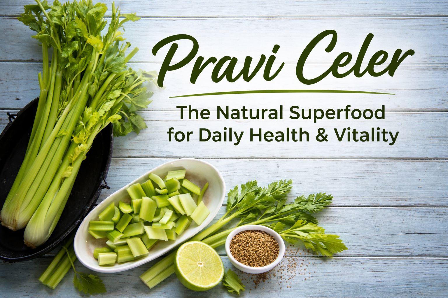 Pravi Celer The Natural Superfood for Daily Health and Vitality